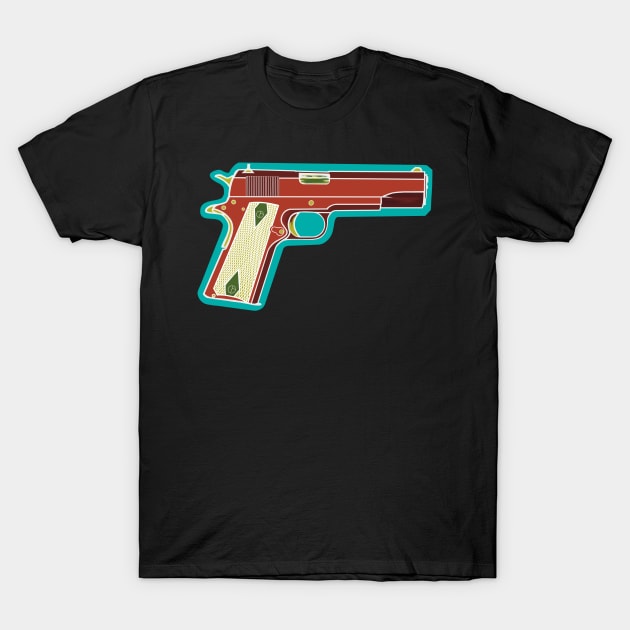 1911 T-Shirt by Art from the Blue Room